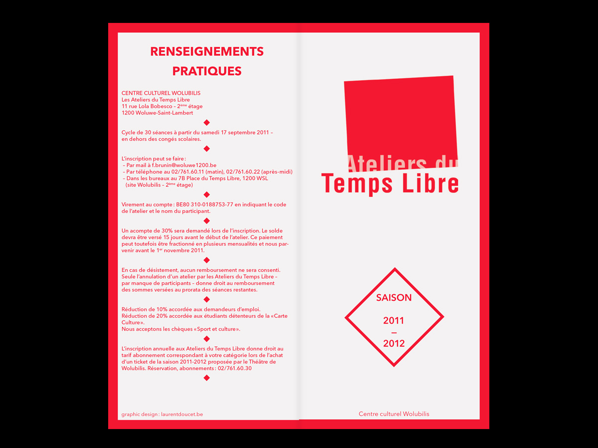 Laurent Doucet — Ateliers du temps libre