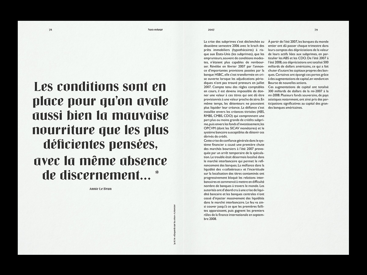 Laurent Doucet — Non-retour