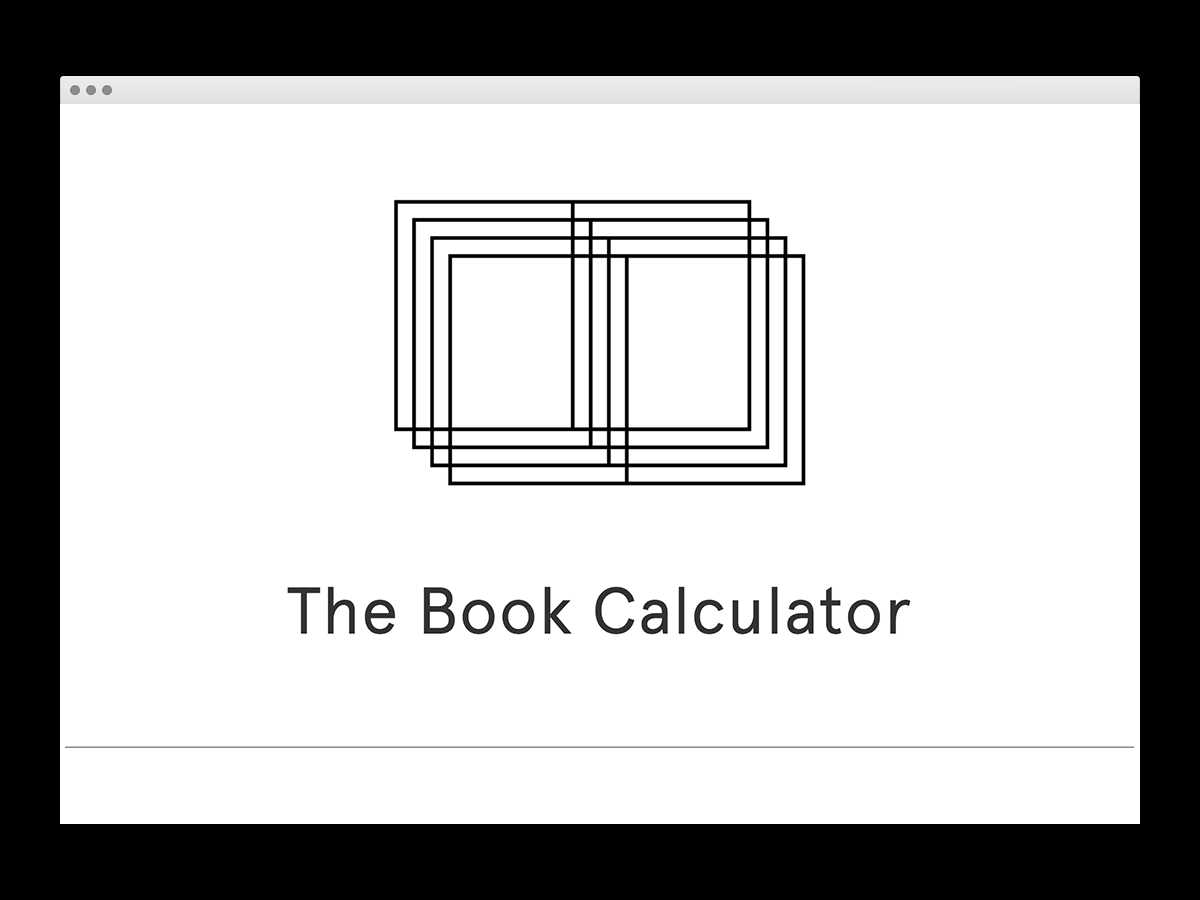 Laurent Doucet — The Book Calculator