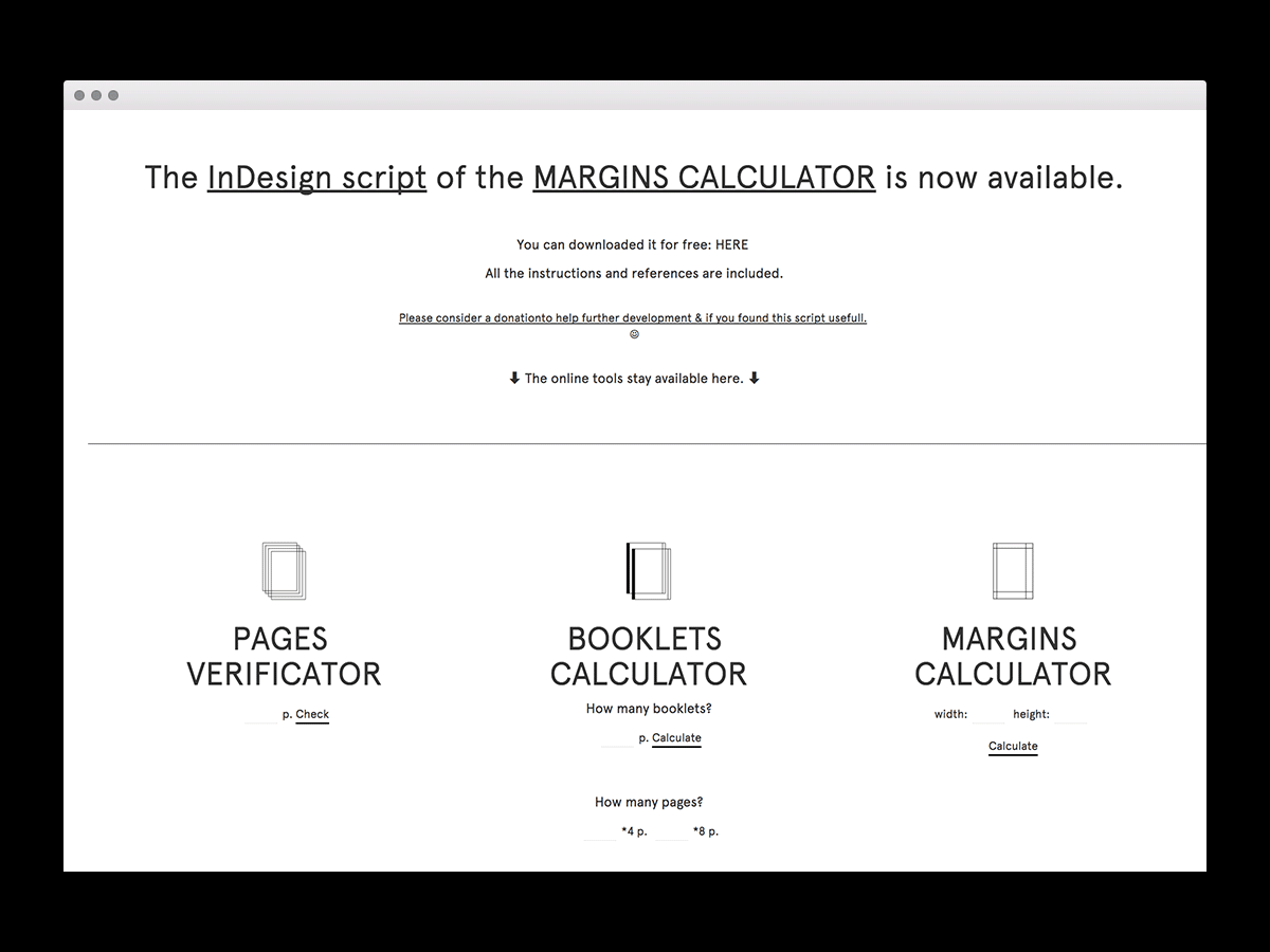 Laurent Doucet — The Book Calculator