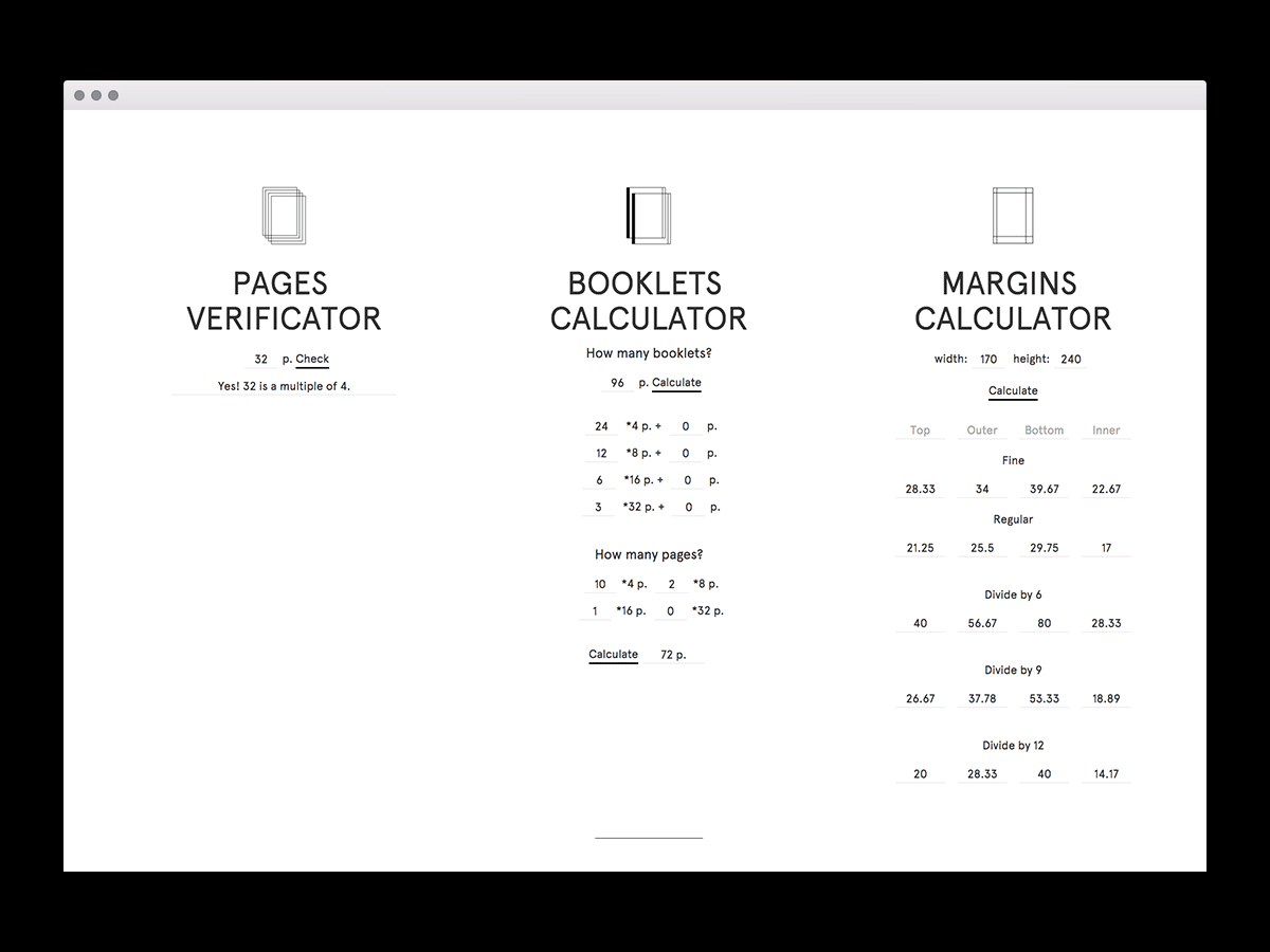 Laurent Doucet — The Book Calculator